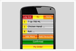 Order Pad Product Screen Shoots